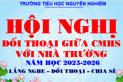 ĐỐI THOẠI GIỮA CHA MẸ HỌC SINH VỚI NHÀ TRƯỜNG